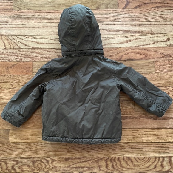 🍁Kids H&M Jacket w/ detachable hood - Picture 4 of 8